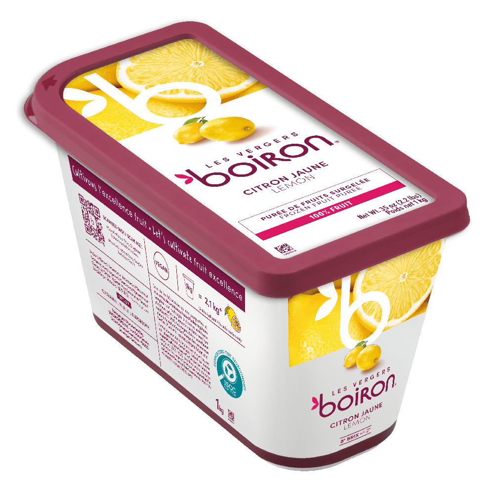 ACI0C6 Barquette Citron Jaune 100 7604