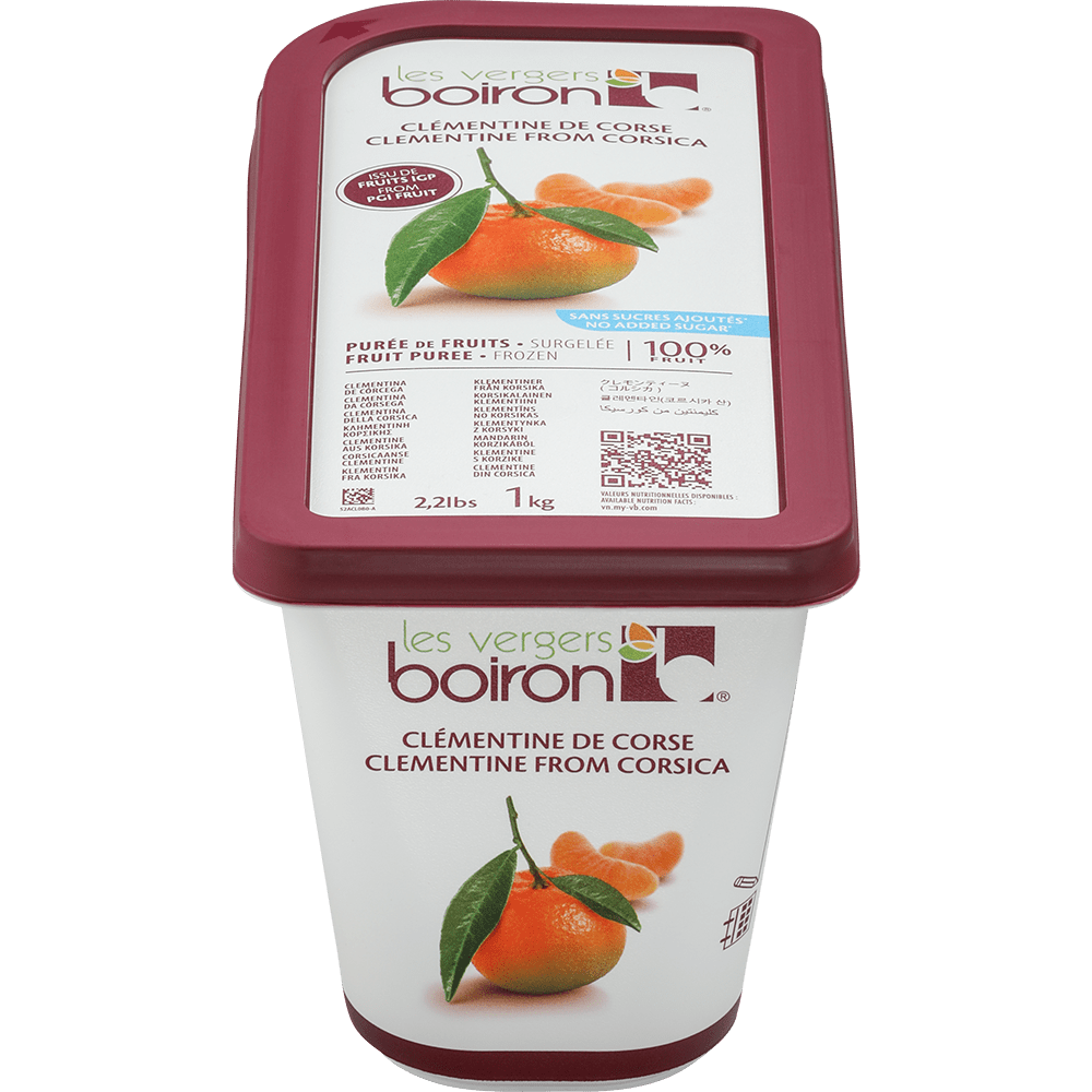 Les vergers Boiron - Barquette Clementine De Corse IGP