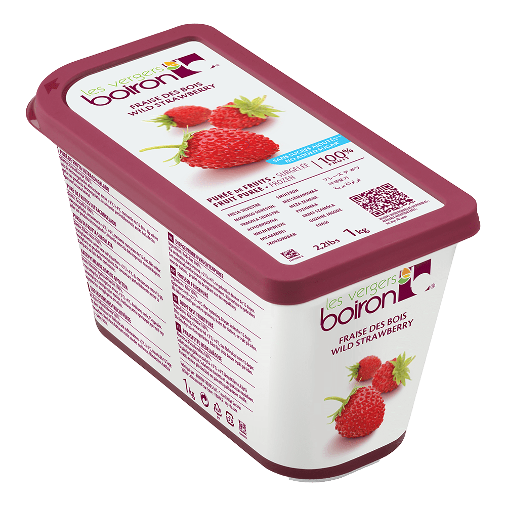 Les vergers Boiron - Barquette Fraise Des Bois