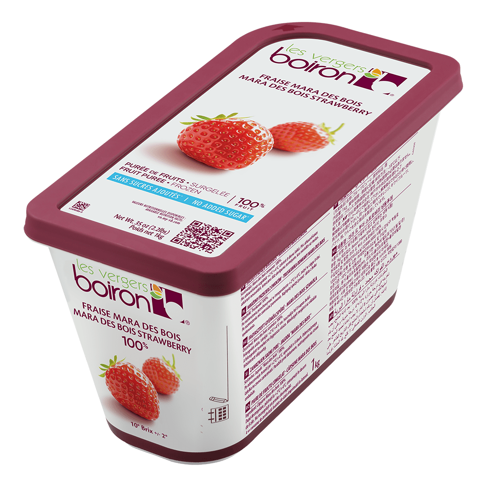 Barquette Fraise Mara Des Bois 100 MAVERICK Laurent Francois - Les vergers Boiron