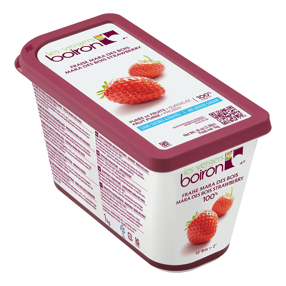 Barquette Fraise Mara Des Bois 100 MAVERICK Laurent Francois - Les vergers Boiron