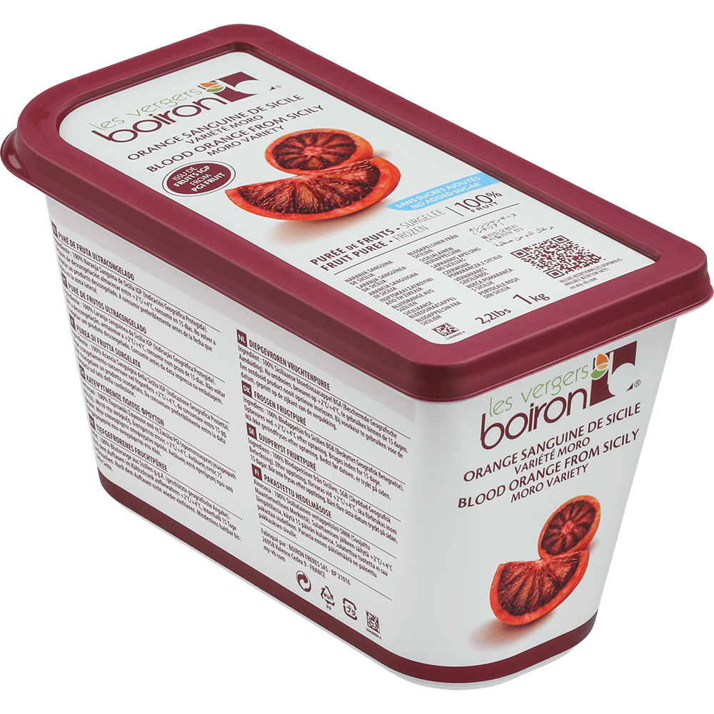 Les vergers Boiron - Barquette Orange Sanguine De Sicile IGP