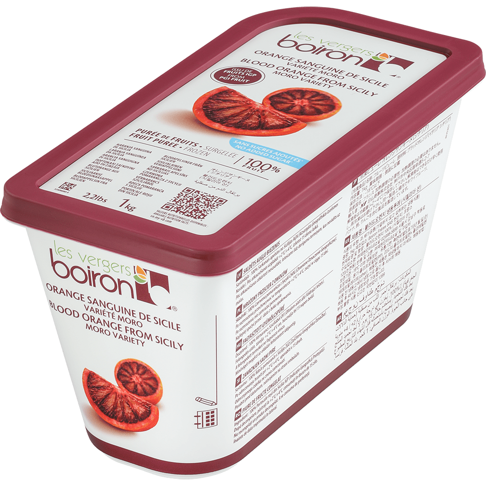 Les vergers Boiron - Barquette Orange Sanguine De Sicile IGP