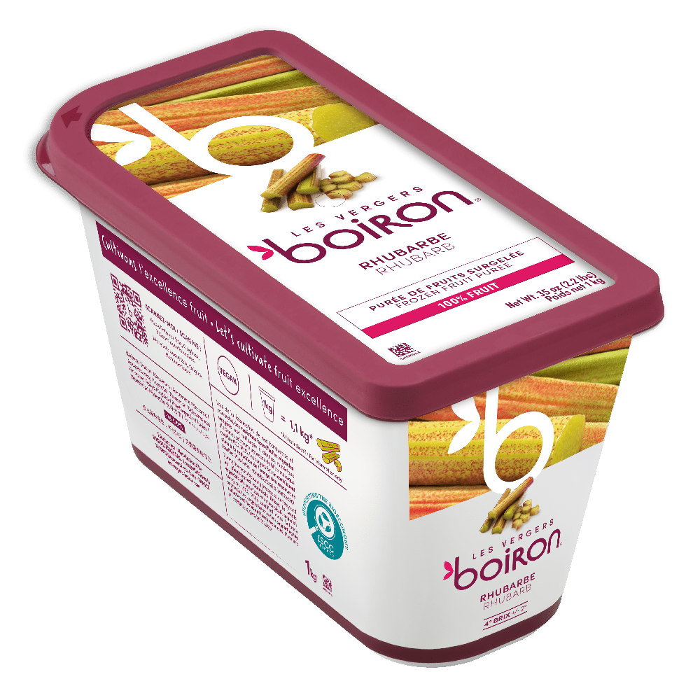 ARH0C6 Barquette Rhubarbe 100 7649