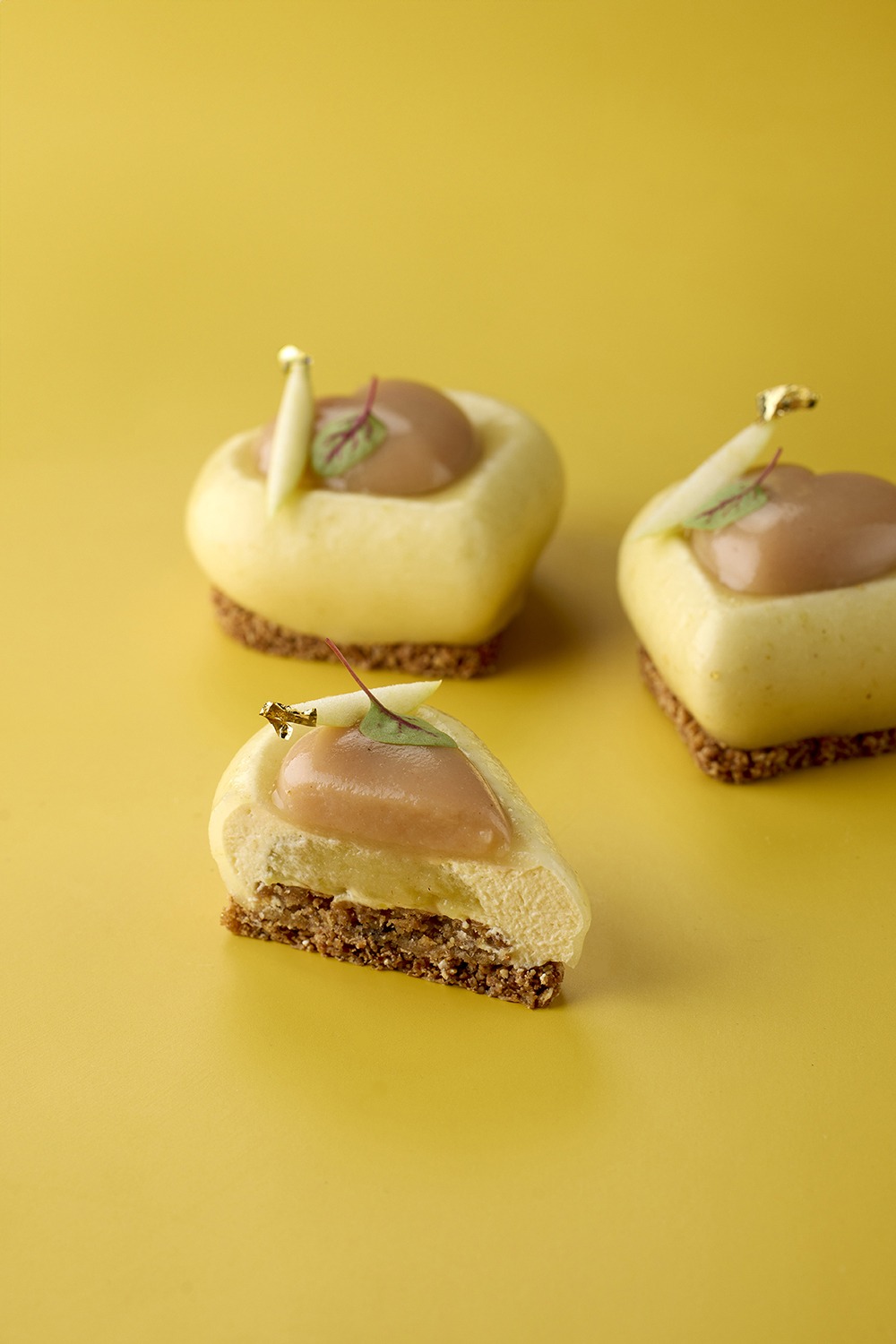 Coeur Coing Et Pomme Verte Corentin Magnin (livret St Valentin) 6859