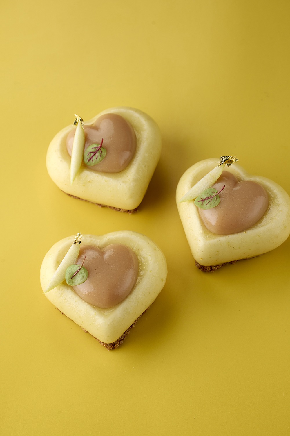 Coeur Coing Et Pomme Verte Corentin Magnin (livret St Valentin) 6860