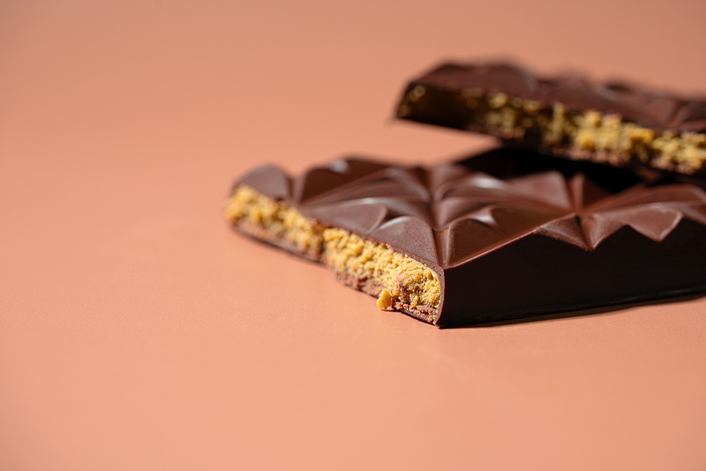 Pistachio And Blood Orange Chocolate Bar Tom Coll 6413