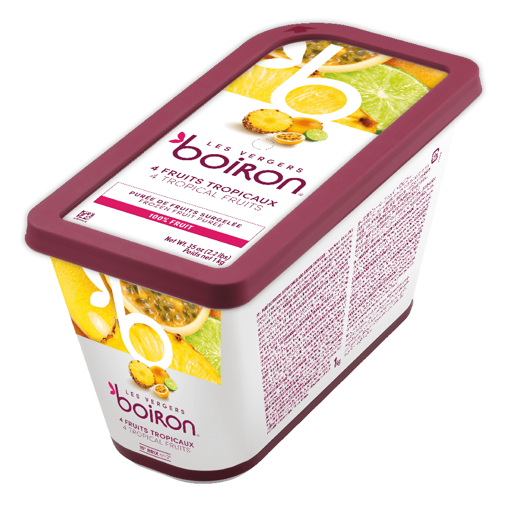 AFT0C3 Barquette Fruits Tropicaux 100 7609