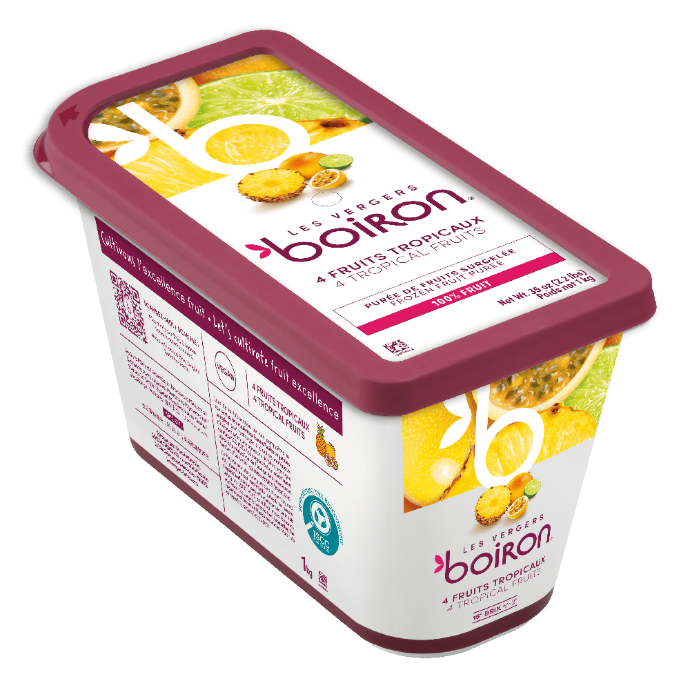 AFT0C3 Barquette Fruits Tropicaux 100 7610