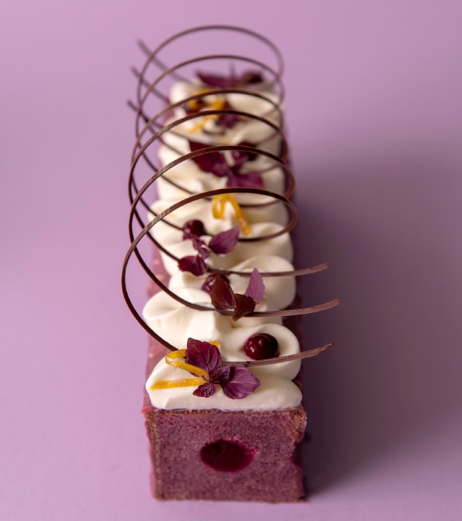 Gâteau de voyage Cassis-Bergamote - Fabian Scheithe & Liv Schlueter