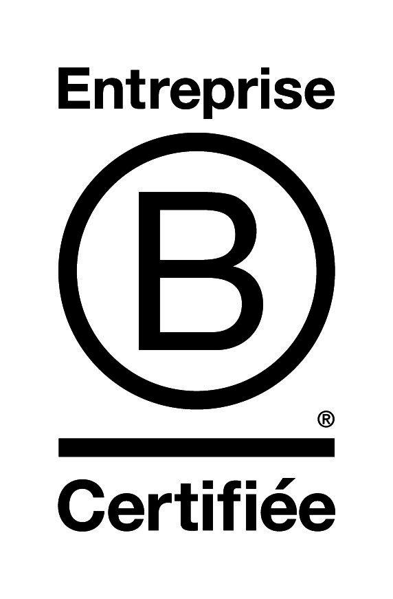 French Certifee B Logo Black CMYK