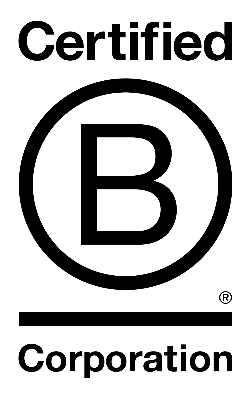 Logo BCorp Noir EN