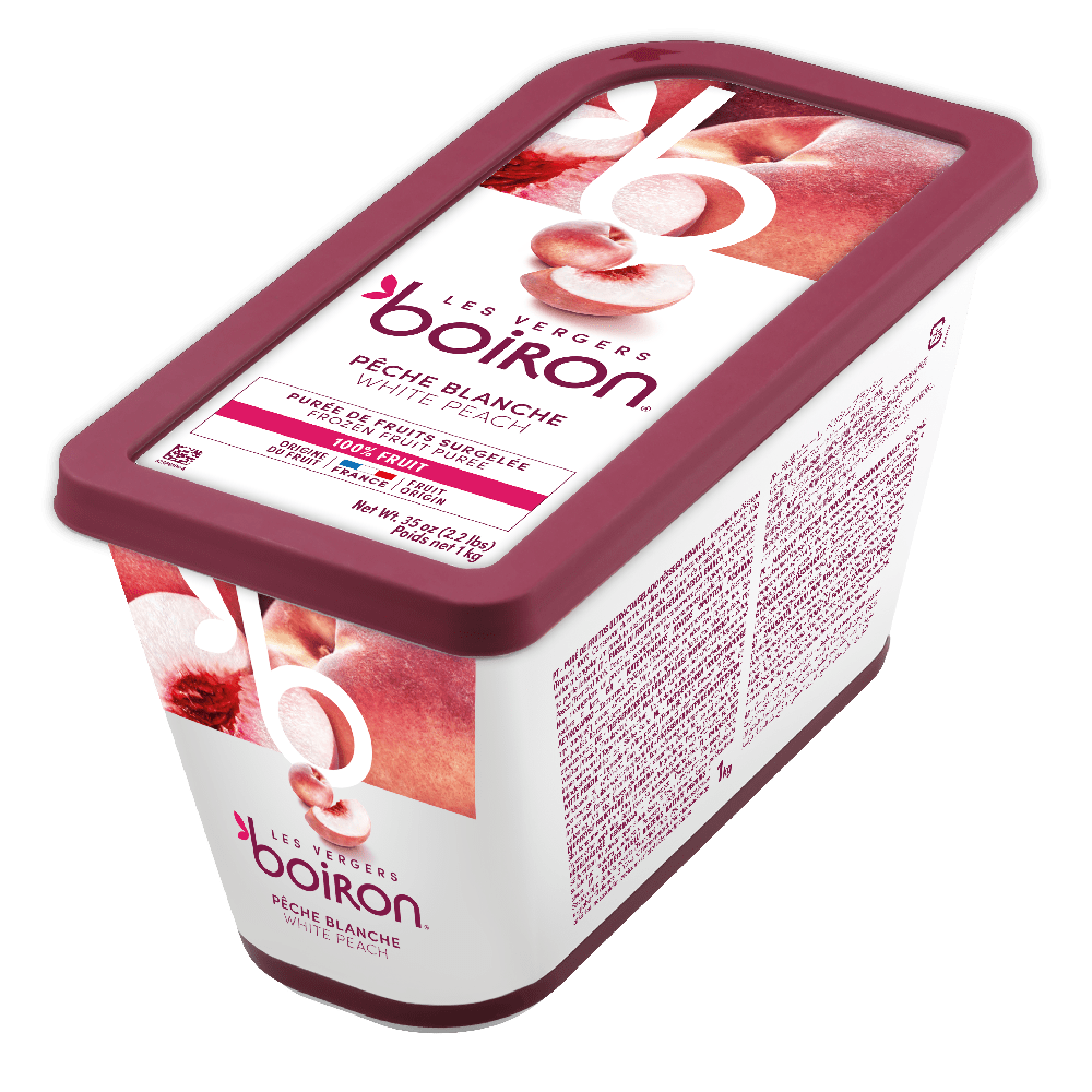 APB0C6 Barquette Peche Blanche 8558