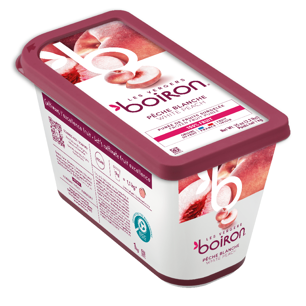 APB0C6 Barquette Peche Blanche 8559